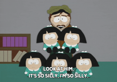man girls GIF by South Park 