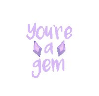 Youre A Gem Sticker by Amanda Harper