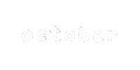 October Month Sticker