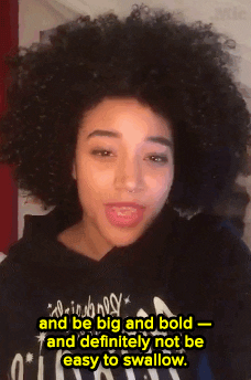 amandla stenberg mic GIF