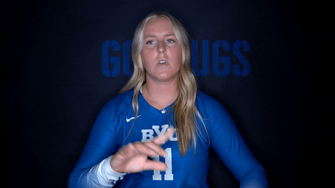 Sport Wow GIF by BYU Cougars