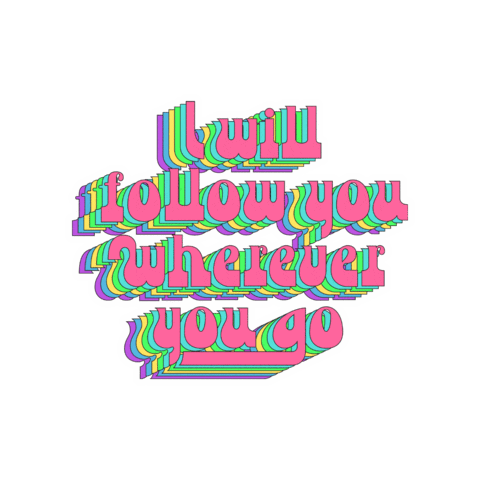 Follow Sticker