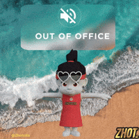 Out Of Office O GIF by Zhotcita