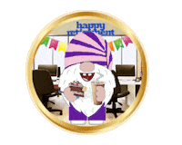Congratulations Gnome Sticker