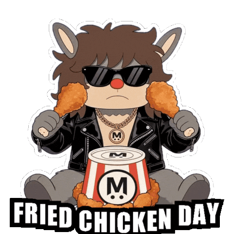 Hungry Fast Food Sticker