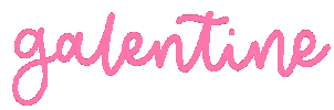 Pink Happy Valentines Day Sticker