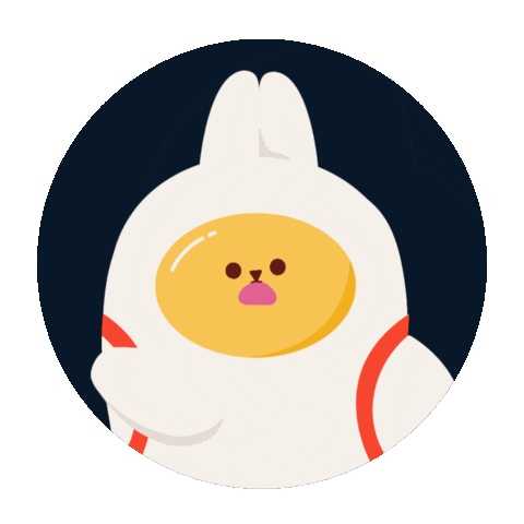 Bunny What Sticker
