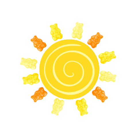 Gummy Bear Summer Sticker by Albanese Candy