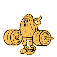 Workout Power Sticker by nicefcknwods