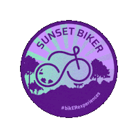 bikerstudiospin spinning biker marau maraurs Sticker