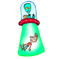 Ufo Believe Sticker
