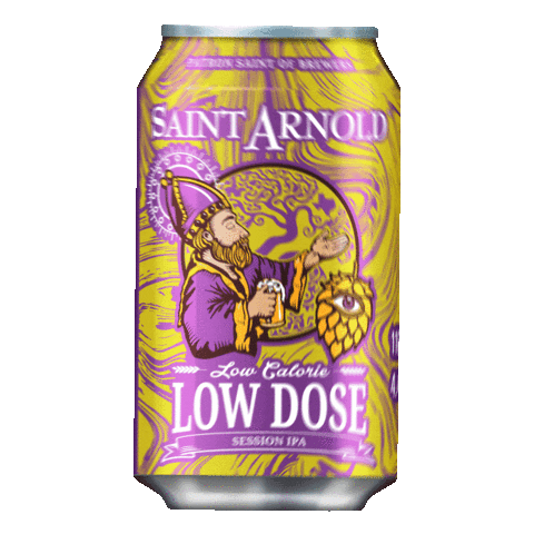 Low Calorie Beer Sticker by Saint Arnold Brewing Company
