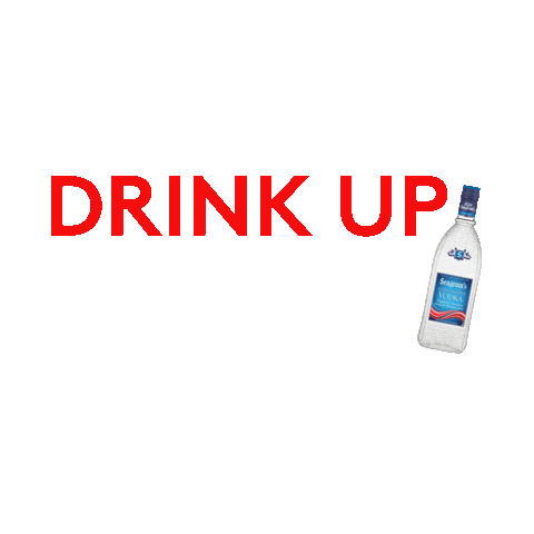 The Grinch Drinking Sticker by Seagram's Vodka