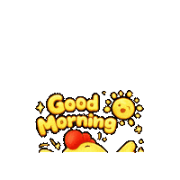 Happy Good Morning Sticker by 熊本とりから家 下松店