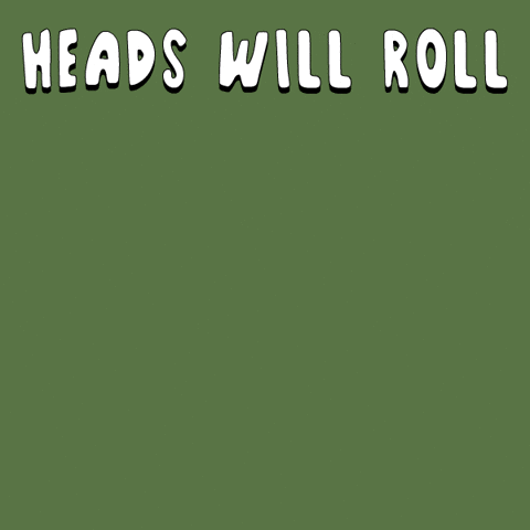 Rolling Heads Will Roll GIF by Pudgy Penguins