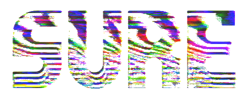 Art Glitch Sticker