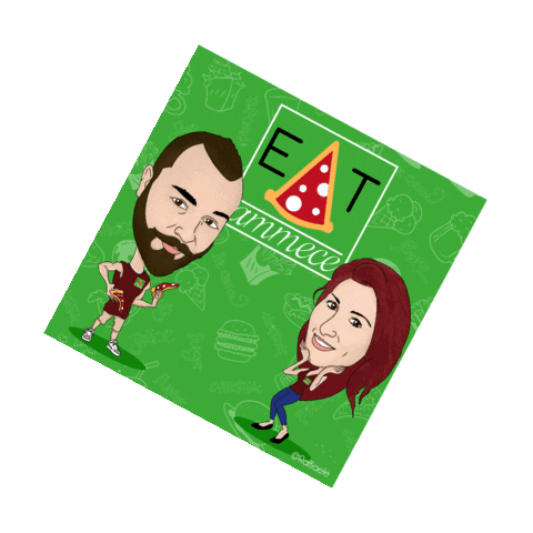 Eatammece giphyupload food wow cool Sticker