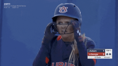 Auburn Tigers Reaction GIF by NCAA Championships