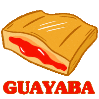 pastry guava Sticker by Martha of Miami