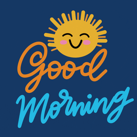 heatherrobertsart giphyupload sun good morning morning GIF