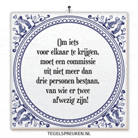 Humor Teamwork GIF by Tegelspreuken.nl