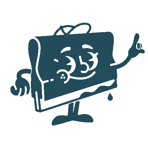 Austin Tx Happy Dance Sticker by Kong Screenprinting