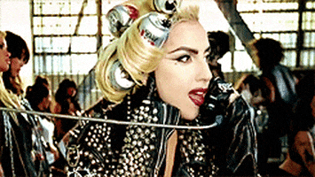 the fame monster queen GIF
