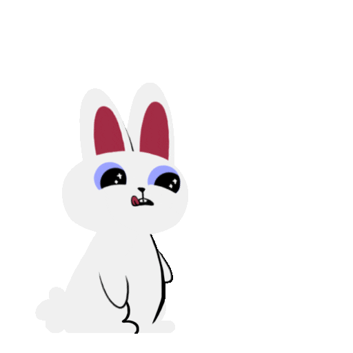 Sticker Bunny Sticker by thedoodlepeople