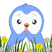 Pink Smile Sticker by Pudgy Penguins