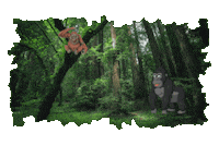Happy Forest Sticker
