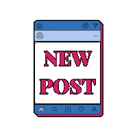 Webylo new instagram post newpost Sticker