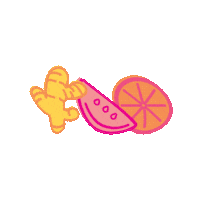 Health Ginger Sticker by Recoup Wellness
