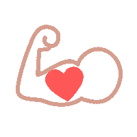 Health Muscle Sticker by Recoup Wellness