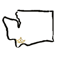 Crownjewelhairstudio hair blonde hair crown jewel hair studio washington salon Sticker