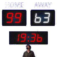 63 Away Sticker