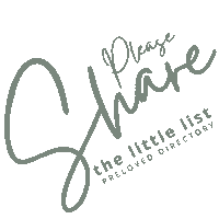 Little List Sticker by The Little List Preloved Directory