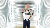Rocket Softball GIF by Toledo Rockets