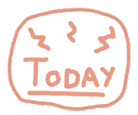 Today Sticker by Bent Rushmore