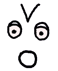 Emoji Blink Sticker by Bent Rushmore