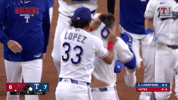 Texas Rangers Sport GIF by MLB