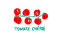 maisontadaboum_paris tomate tomatoes cherry tomatoes maison tadaboum Sticker