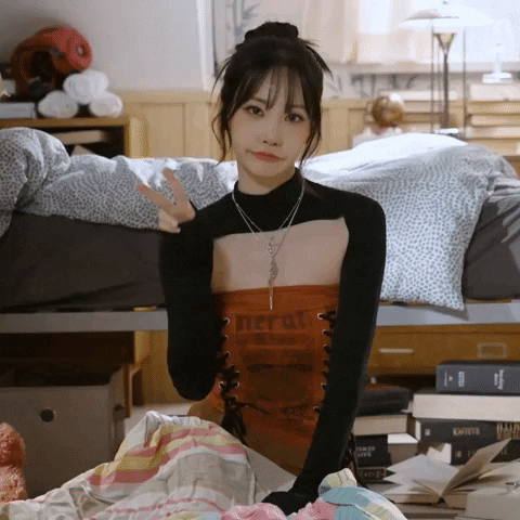 K Pop Pout GIF