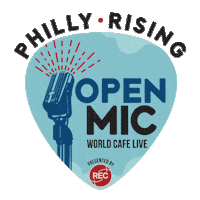 Open Mic Philadelphia Sticker by World Cafe Live