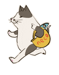 Shopping 走る Sticker by 河童堂
