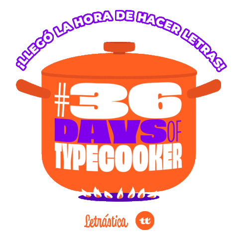 Type Design Sticker by Letrástica Fest