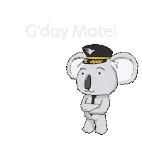 Good Day Australia Sticker by GarudaIndonesia