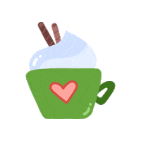 Hot Chocolate Christmas Sticker