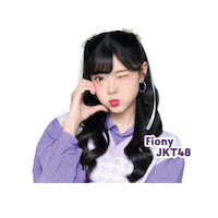 Jkt48 Sticker by fbindonesia