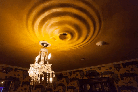 Ceiling Meow Wolf Santa Fe GIF by Meow Wolf
