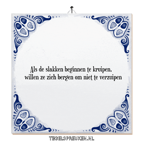 Nl Hoop Sticker by Tegelspreuken.nl